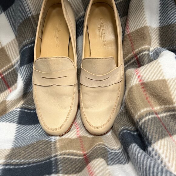 Adelante Sofía Loafer Light Tan Size 10B - Picture 4 of 5